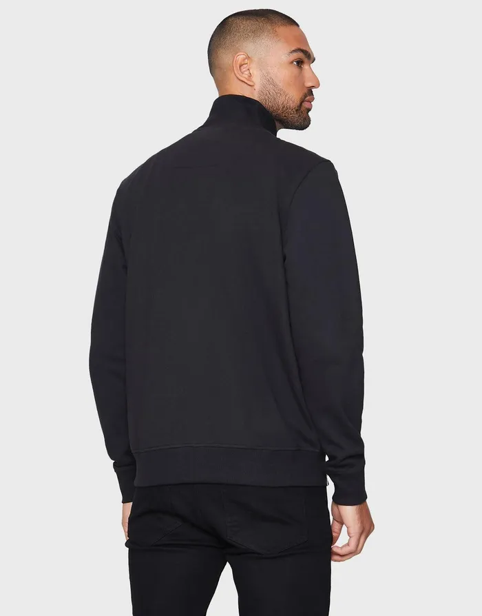 Men Black ZipUp Fleece Jumper Black Threadbare Sweatshirts Men Black ZipUp Fleece Jumper Black Threadbare Sweatshirts