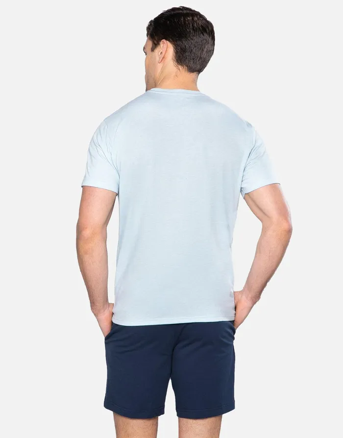 Men Blue Cotton Pyjamas 2Piece Set Blue Threadbare Pyjamas Men Blue Cotton Pyjamas 2Piece Set Blue Threadbare Pyjamas