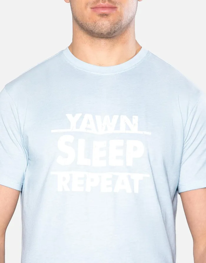 Men Blue Cotton Pyjamas 2Piece Set Blue Threadbare Pyjamas Men Blue Cotton Pyjamas 2Piece Set Blue Threadbare Pyjamas