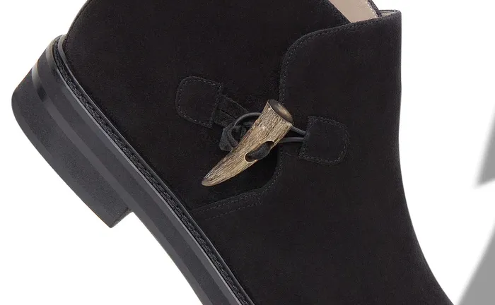 Men Boots Manolo Blahnik BOSTON Black Suede Desert Boots Men Boots Manolo Blahnik BOSTON Black Suede Desert Boots