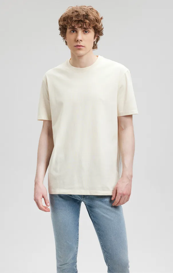 Men Classic Crew Neck TShirt In Birch Mavi Jeans TShirts