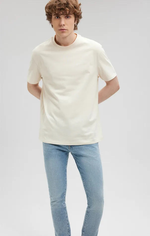 Men Classic Crew Neck TShirt In Birch Mavi Jeans TShirts Men Classic Crew Neck TShirt In Birch Mavi Jeans TShirts