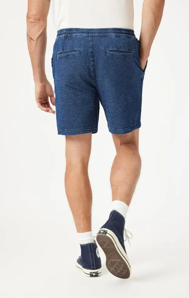 Men Clint Jogger Shorts In Dark Stripe Athletic Mavi Jeans Shorts Men Clint Jogger Shorts In Dark Stripe Athletic Mavi Jeans Shorts