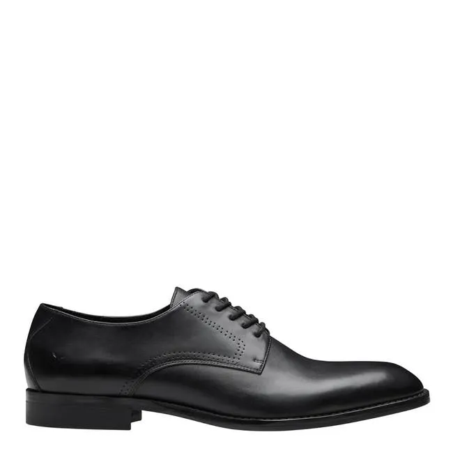 Men Davide Black Leather Shoes Windsor Smith Shoes