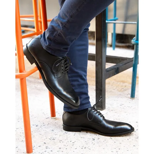 Men Davide Black Leather Shoes Windsor Smith Shoes