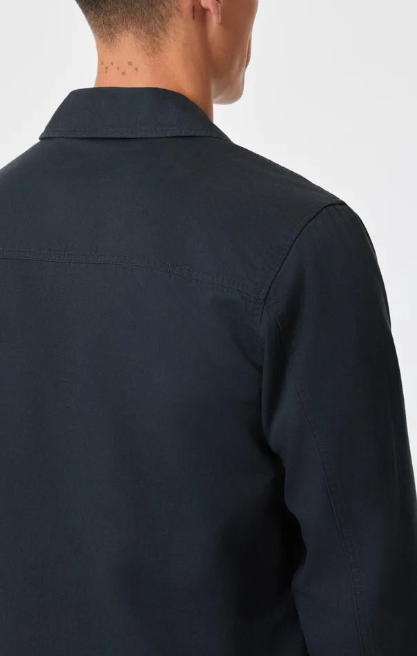 Men Double Pocket Overshirt In Pirate Black Mavi Jeans Shirts Men Double Pocket Overshirt In Pirate Black Mavi Jeans Shirts
