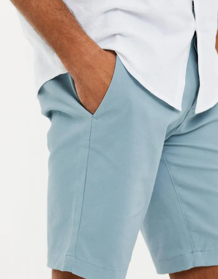 Men Duck Egg Blue Slim Fit Chino Shorts Duck Egg Blue Threadbare Shorts Men Duck Egg Blue Slim Fit Chino Shorts Duck Egg Blue Threadbare Shorts