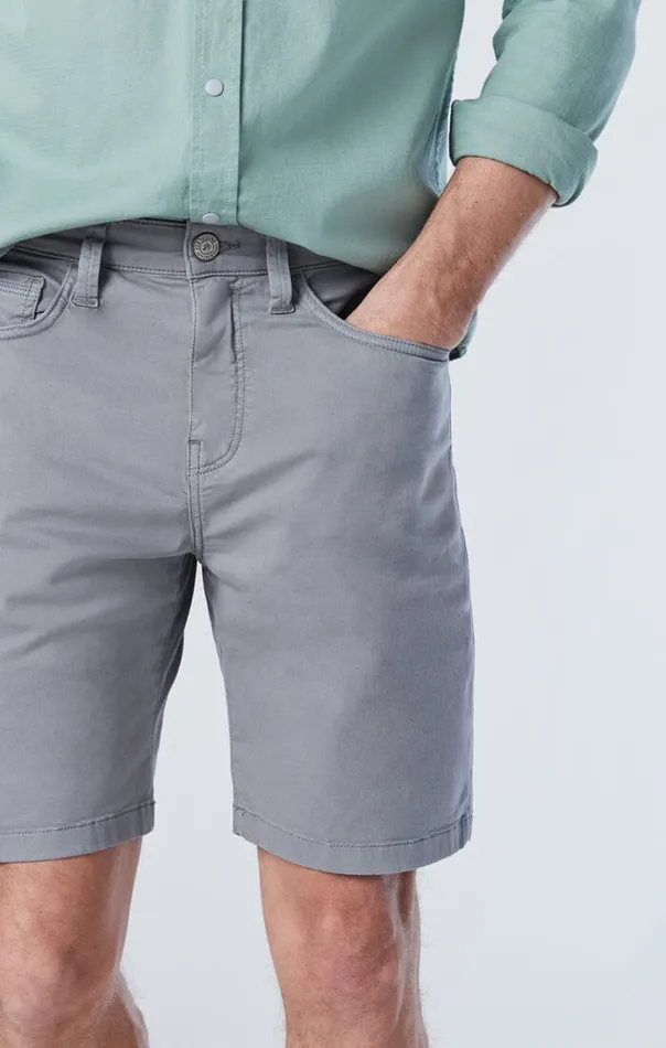 Men Ethan Shorts In Sharkskin Twill Mavi Jeans Shorts Men Ethan Shorts In Sharkskin Twill Mavi Jeans Shorts