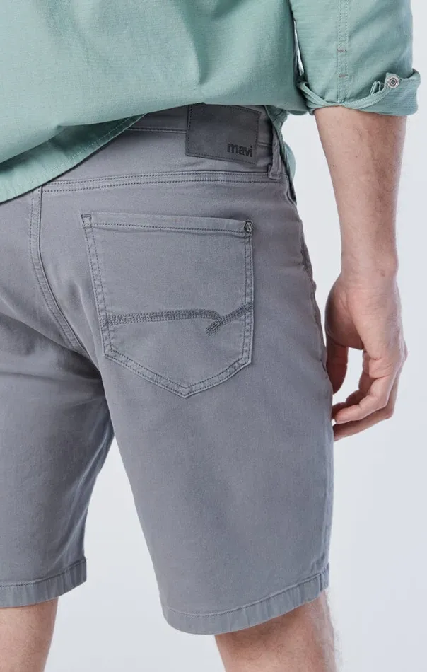 Men Ethan Shorts In Sharkskin Twill Mavi Jeans Shorts Men Ethan Shorts In Sharkskin Twill Mavi Jeans Shorts