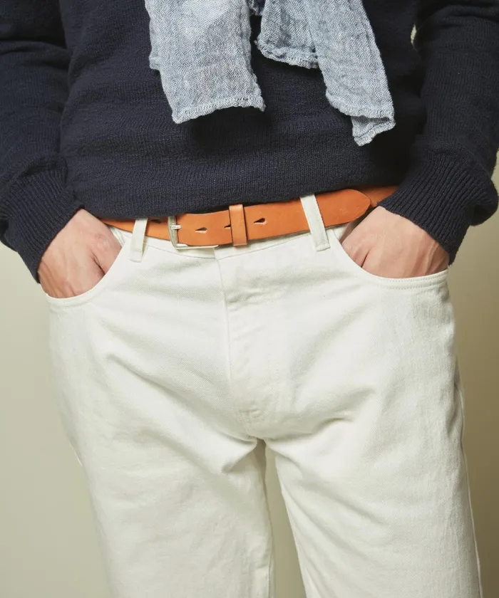 Men Hartford Accessories Natural Austin Leather Belt