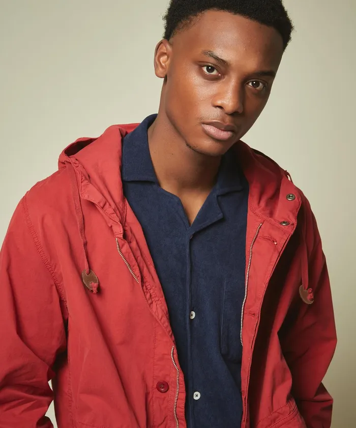 Men Hartford Jackets and Outerwear Brick John Jacket