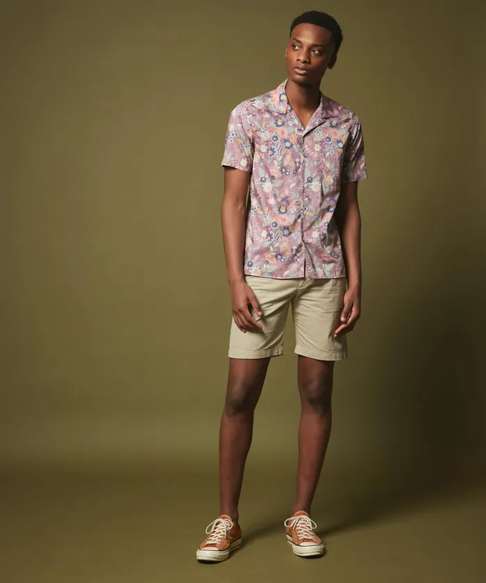 Men Hartford Shirts Reverse Floral Slam SlimFit Shirt