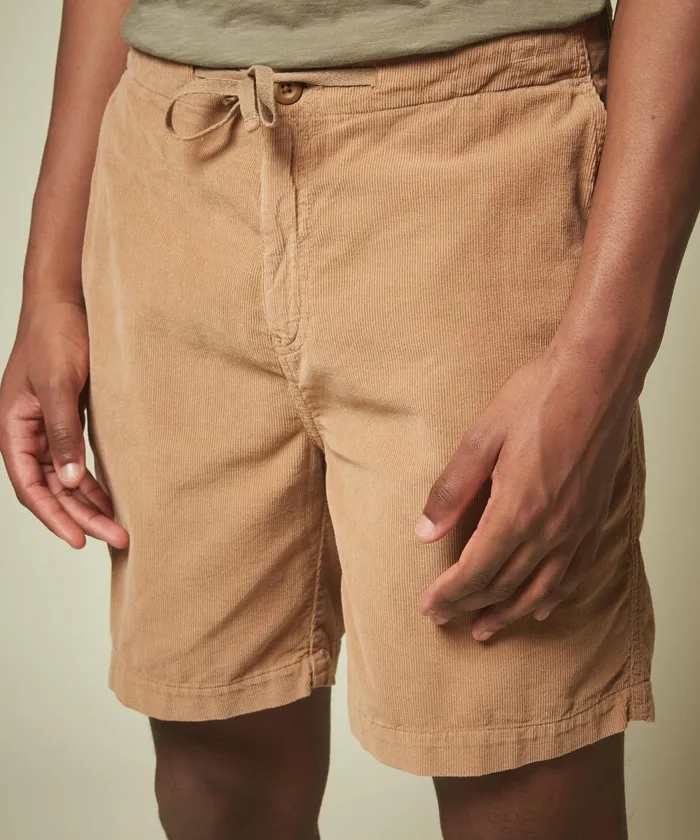 Men Hartford Shorts Caramel Corduroy Gimmy Bermuda Shorts