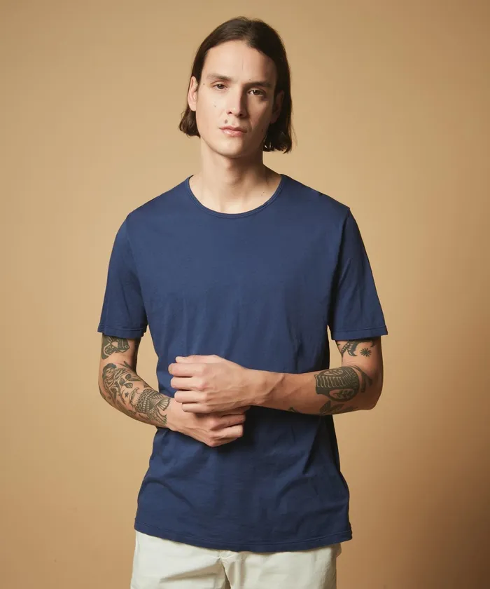 Men Hartford TShirts and Polos Indigo Light Jersey TeeShirt