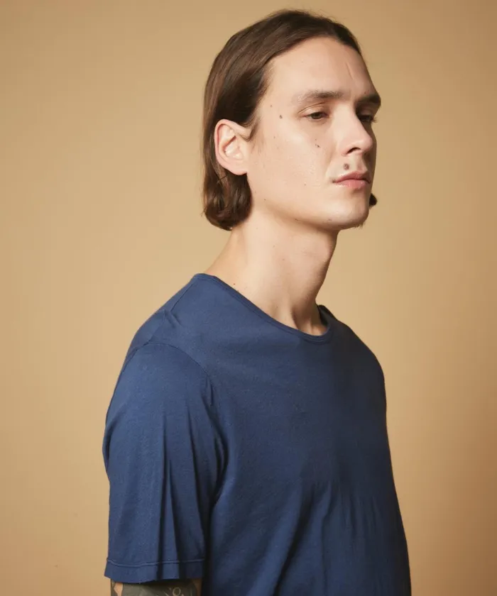 Men Hartford TShirts and Polos Indigo Light Jersey TeeShirt