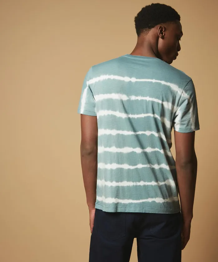 Men Hartford TShirts and Polos Oyster Slub Cotton Pocket Tee