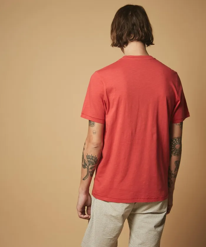 Men Hartford TShirts and Polos Sun Break Print Brick TeeShirt