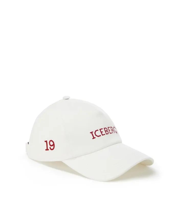 Men Hats Iceberg Baseball Cap With Contrasting Logo