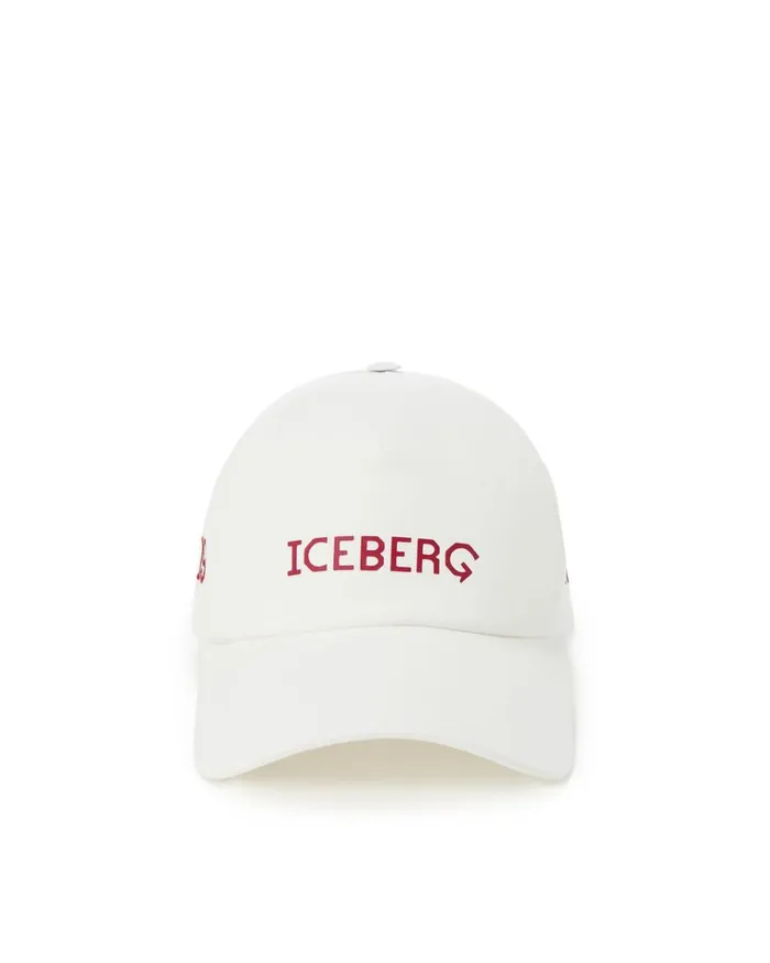 Men Hats Iceberg Baseball Cap With Contrasting Logo Men Hats Iceberg Baseball Cap With Contrasting Logo