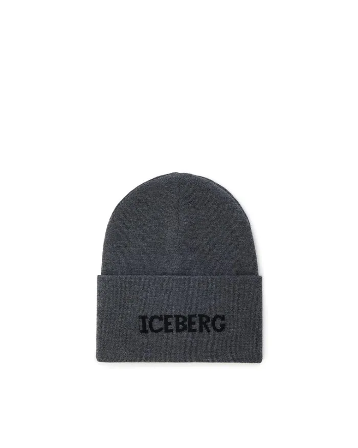 Men Hats Iceberg Knitted Beanie Hat