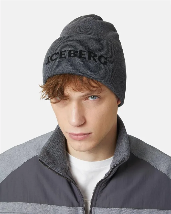 Men Hats Iceberg Knitted Beanie Hat Men Hats Iceberg Knitted Beanie Hat