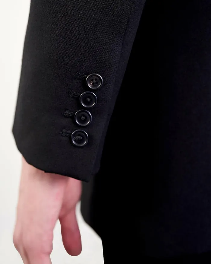 Men Jackets and Coats Nili Lotan DUMAS BLAZER Black