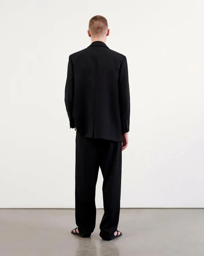 Men Jackets and Coats Nili Lotan DUMAS BLAZER Black