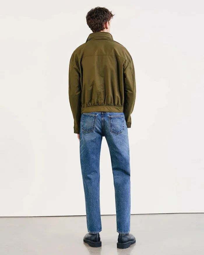 Men Jackets and Coats Nili Lotan THEO JACKET Olive Green