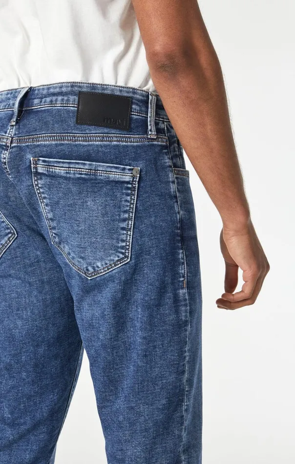 Men Jake Slim Leg In Dark Sky Athletic Mavi Jeans Denim