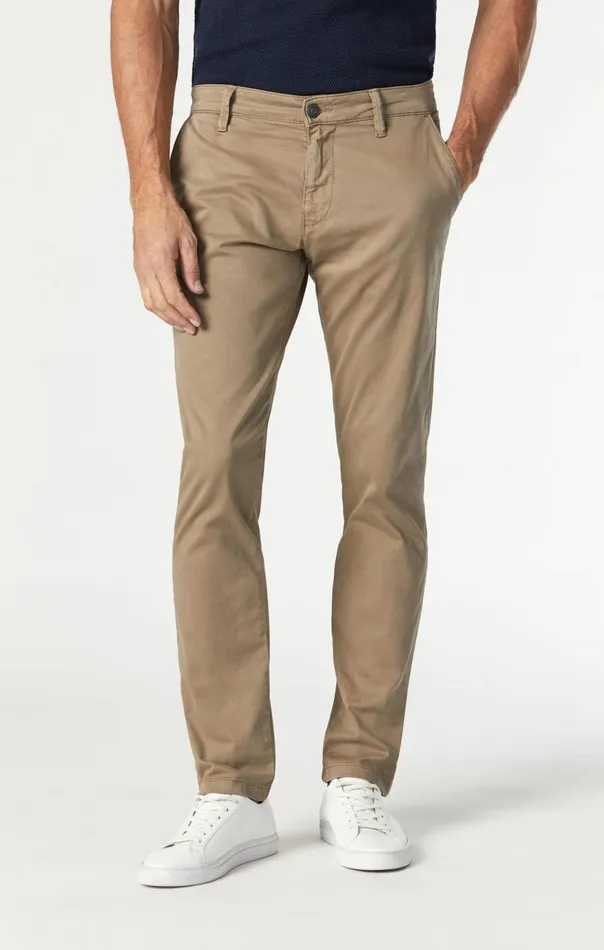 Men Johnny Chino In British Khaki Twill Mavi Jeans Mavi Jeans Pants Men Johnny Chino In British Khaki Twill Mavi Jeans Mavi Jeans Pants