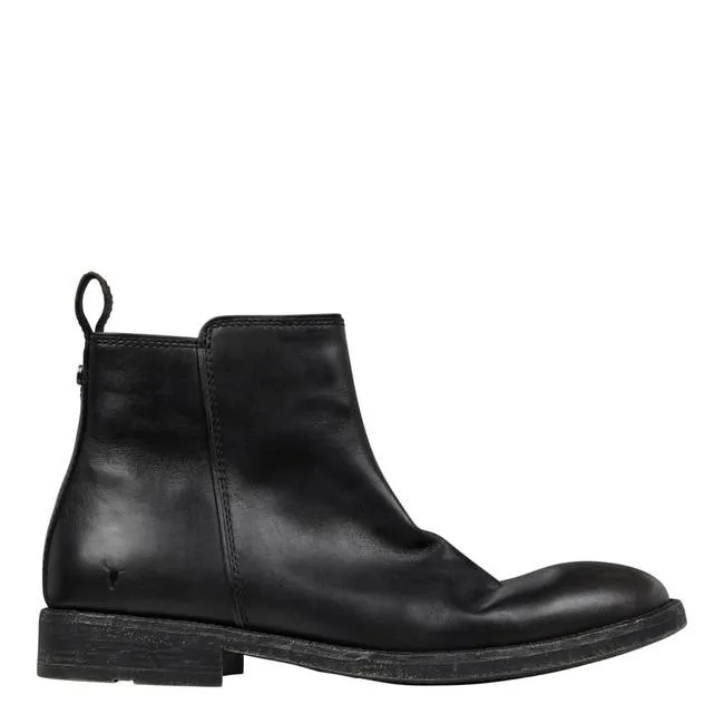 Men Julius Black Leather Boots Windsor Smith Boots