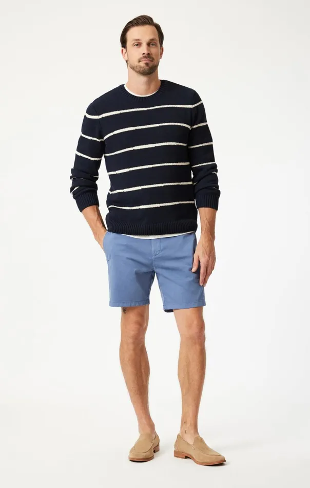 Men Justin Shorts In Blue Horizon Twill Mavi Jeans Shorts Men Justin Shorts In Blue Horizon Twill Mavi Jeans Shorts
