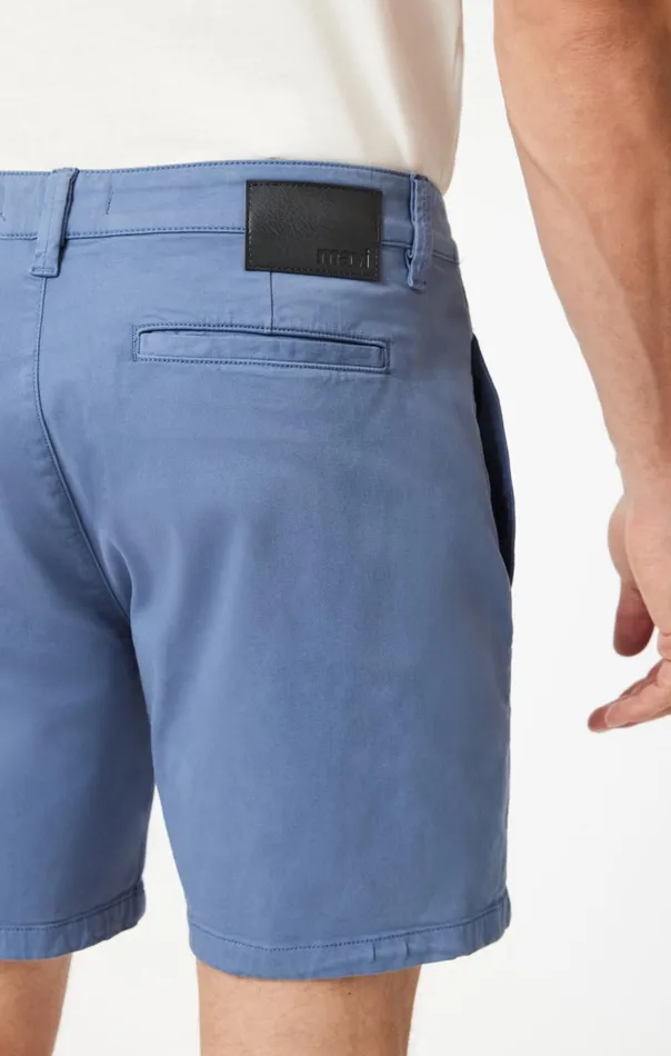 Men Justin Shorts In Blue Horizon Twill Mavi Jeans Shorts Men Justin Shorts In Blue Horizon Twill Mavi Jeans Shorts