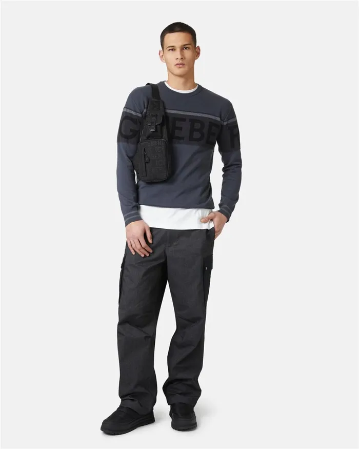 Men KNITWEAR Iceberg Wool Sweater With Logo Men KNITWEAR Iceberg Wool Sweater With Logo