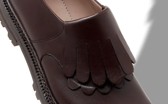 Men Loafers Manolo Blahnik ACRONTE Dark Brown Calf Leather Loafers Men Loafers Manolo Blahnik ACRONTE Dark Brown Calf Leather Loafers