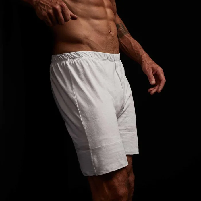 Men Lounge James Perse Boxer Short Classic Fit White