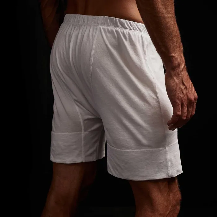 Men Lounge James Perse Boxer Short Classic Fit White