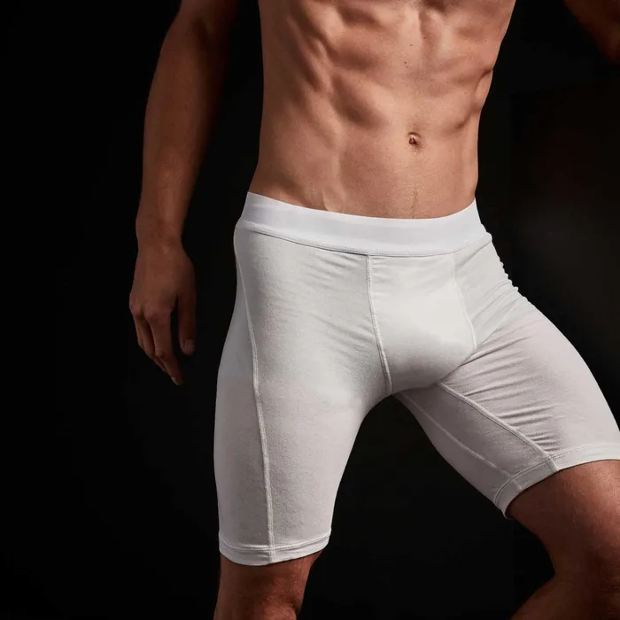 Men Lounge James Perse Elevated Lotus Sport Boxer Long White