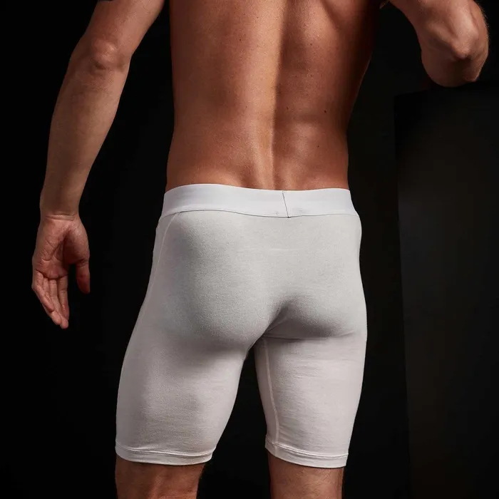Men Lounge James Perse Elevated Lotus Sport Boxer Long White