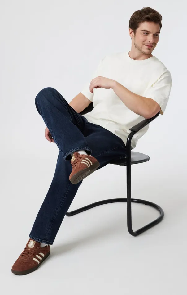 Men Marcel Loose Straight Leg Jeans In Ink Classic Blue Mavi Jeans Denim Men Marcel Loose Straight Leg Jeans In Ink Classic Blue Mavi Jeans Denim