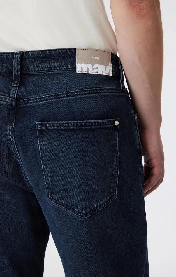 Men Marcel Loose Straight Leg Jeans In Ink Classic Blue Mavi Jeans Denim Men Marcel Loose Straight Leg Jeans In Ink Classic Blue Mavi Jeans Denim