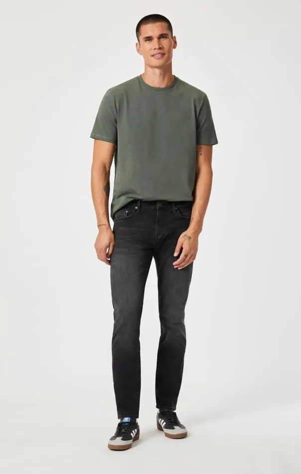 Men Marcus Slim Straight Leg In Grey Williamsburg Mavi Jeans Denim