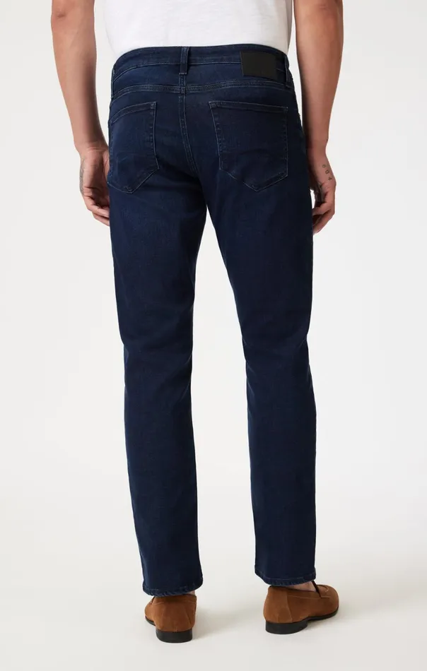 Men Matt Relaxed Straight Leg In Deep Indigo Supermove Mavi Jeans Denim Men Matt Relaxed Straight Leg In Deep Indigo Supermove Mavi Jeans Denim