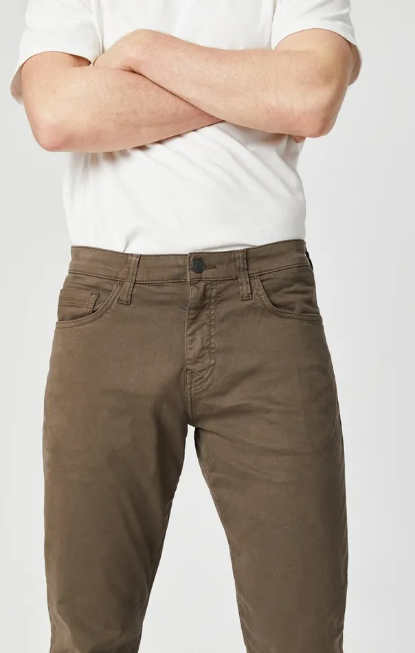 Men Matt Relaxed Straight Leg In Morel Sateen Twill Mavi Jeans Pants Men Matt Relaxed Straight Leg In Morel Sateen Twill Mavi Jeans Pants
