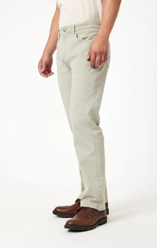 Men Matt Relaxed Straight Leg In Silver Casual Twill Mavi Jeans Pants Men Matt Relaxed Straight Leg In Silver Casual Twill Mavi Jeans Pants
