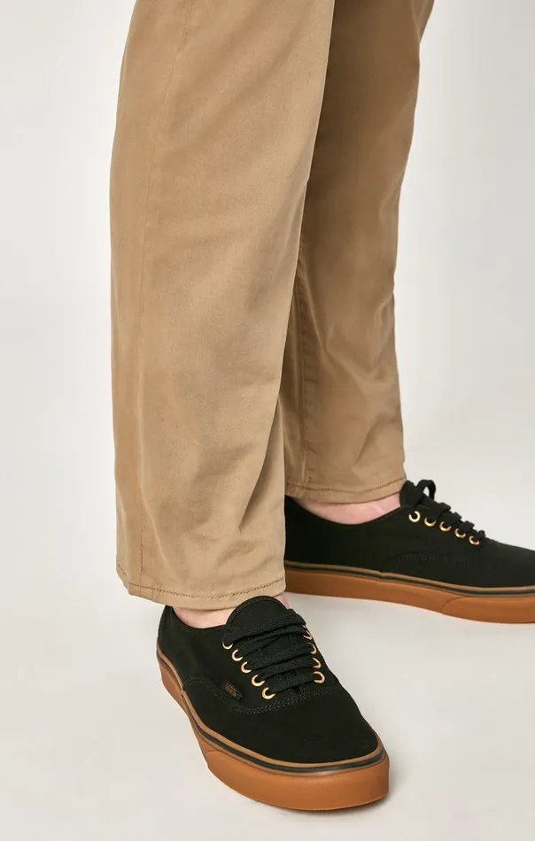 Men Matt Straight Leg In British Khaki Twill Mavi Jeans Pants Men Matt Straight Leg In British Khaki Twill Mavi Jeans Pants