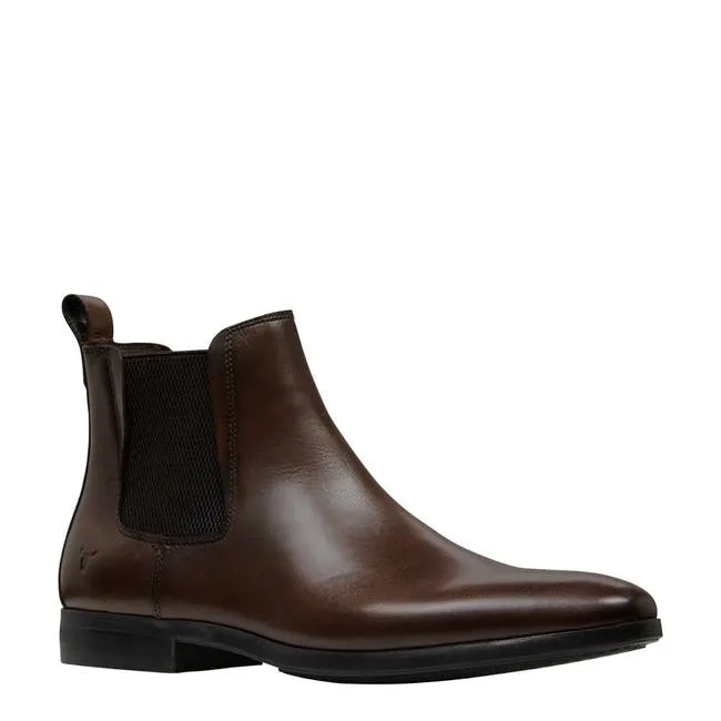Men Matteo Brown Leather Boots Windsor Smith Boots