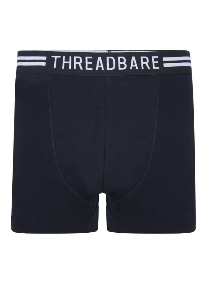 Men Multi Boxer Shorts 3 Pack Black Grey Threadbare Underwear Men Multi Boxer Shorts 3 Pack Black Grey Threadbare Underwear