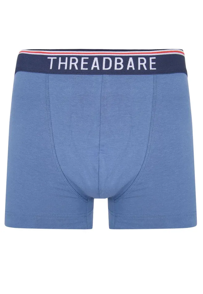 Men Multi Boxer Shorts 5 Pack Colour Mix Threadbare Underwear Men Multi Boxer Shorts 5 Pack Colour Mix Threadbare Underwear