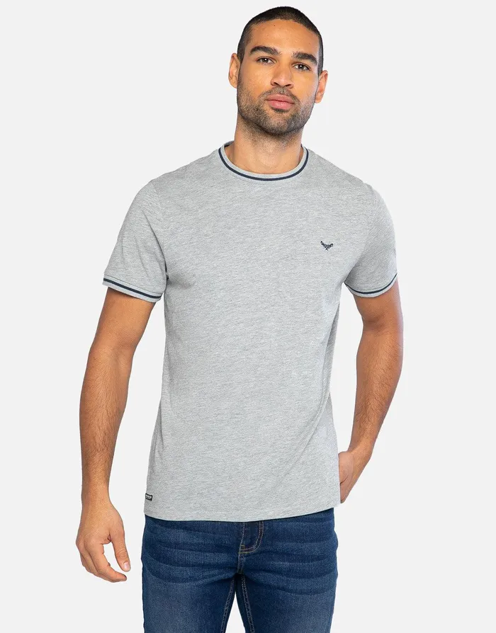 Men Multi Cotton Rich TShirts 5 Pack BlackNavyGrey MarlWhite Threadbare TShirts Men Multi Cotton Rich TShirts 5 Pack BlackNavyGrey MarlWhite Threadbare TShirts